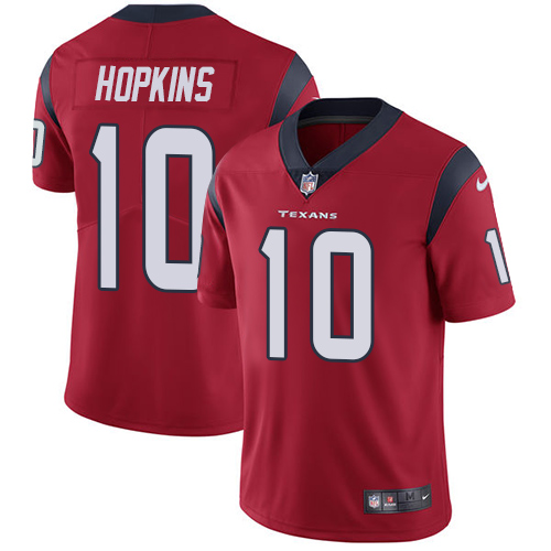 Nike Texans #10 DeAndre Hopkins Red Alternate Youth Stitched NFL Vapor Untouchable Limited Jersey